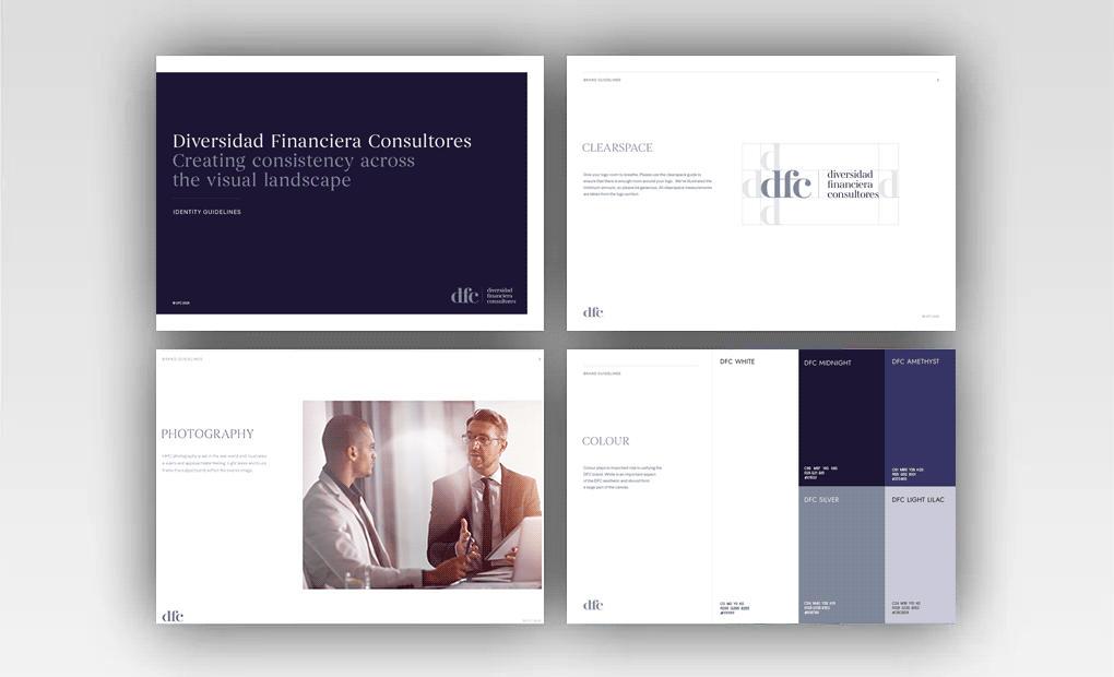 Diversidad Financiera Consultores branding