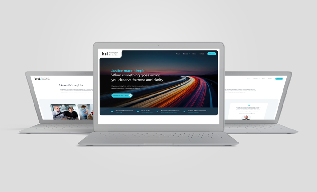 Harrington Sinclair Law website