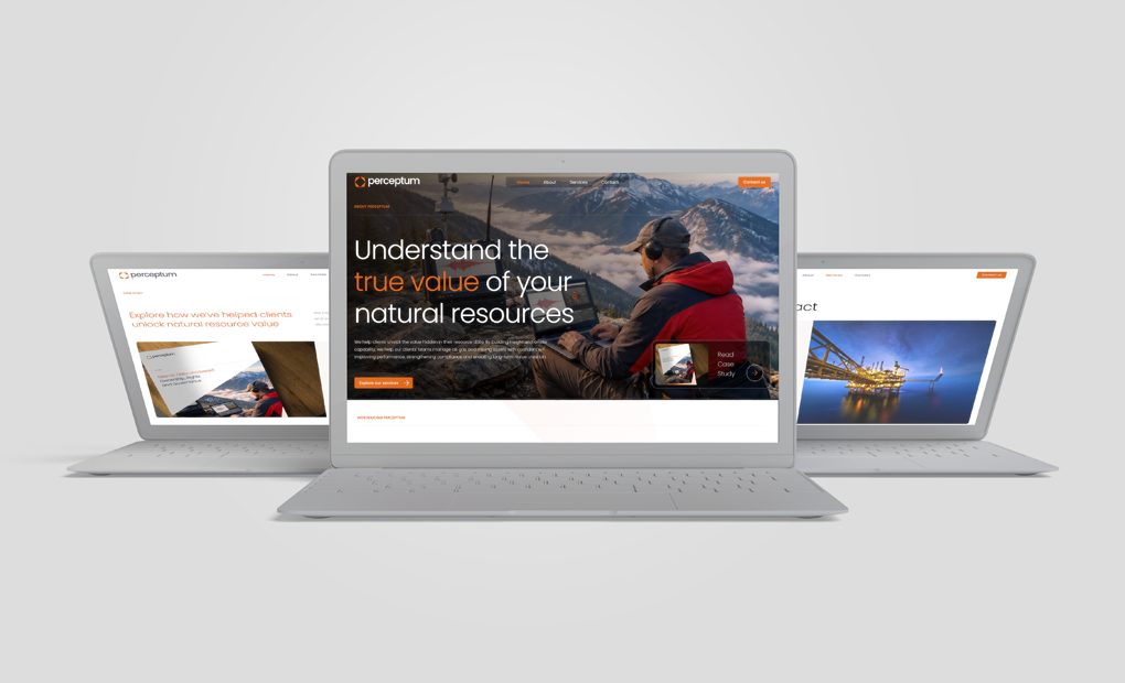 Perceptum Limited website